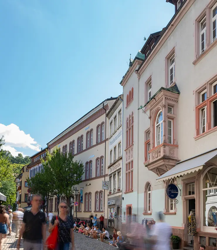 Die Freiburger Innenstadt.